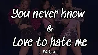 Download BLACKPINK [THE SHOW] LOVE TO HATE ME , YOU NEVER KNOW TRANSLATION INDONESIA || Live Stream 2020/2021 MP3