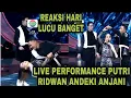 Download Lagu LIVE TV PUTRI RIDWAN andeki anjani reaksi HARI lucu banget