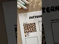 Tutorial Alert Leopard Print with Ohuhu Markers