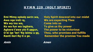ccc hymn 229 emi mimo sokale sarin wa celestial church of christ redemption parish winnipeg ca