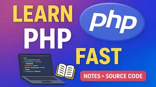 PHP Full Course Revision Variables Data Types Constants Easy Simple Notes