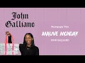 MAUVE Monday John Galliano Newspaper Print Luxury Haul