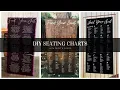 DIY Seating Charts Acrylic Wood Cricut Wedding Sign w Canva