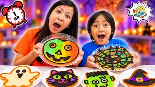 HALLOWEEN Pancakes and Other Arts and Crafts! 1+ Hour of Classic RYAN Fun!