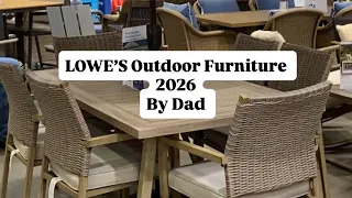Lowe s Outdoor Furniture 2026 Walkthrough