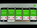 Five incoming Calls Samsung Galaxy J1 (2015)