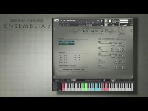 Ensemblia Percussive product video