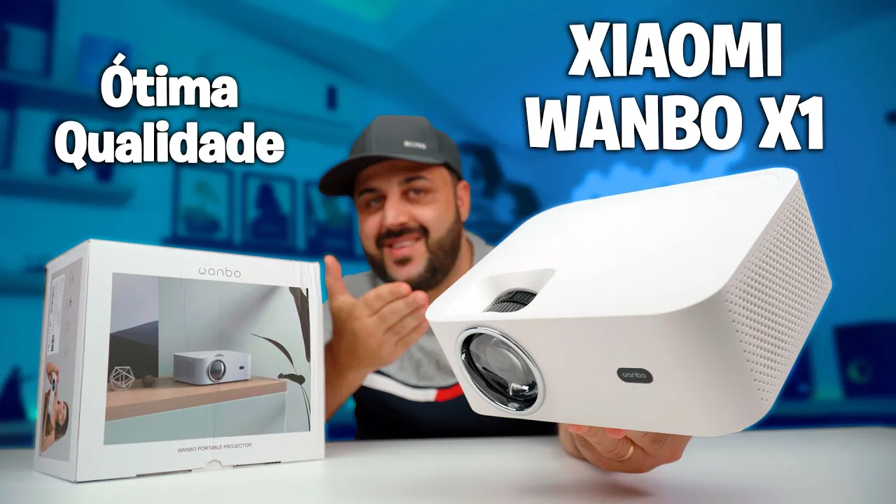 Conheça o PROJETOR da XIAOMI de 500 Reais - Ótima Qualidade