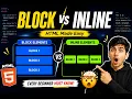 Block vs Inline Elements in HTML Complete Beginner Guide