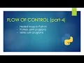 Nested Loops in Python Flow of Control part-4 Unit - 2 Class-11th CBSE Computer Science