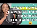 MUST HAVE ESSENTIAL ITEMS for your Massage Business Checklist