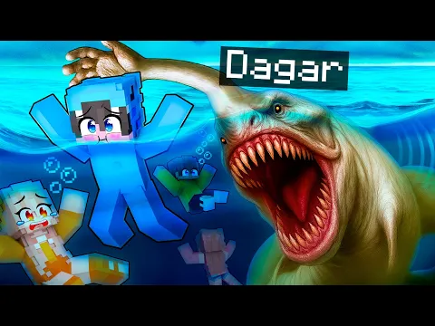 Video Thumbnail: Me Convertí en MONSTRUO MARINO MANO para Trollear a Mis Amigos en Minecraft!