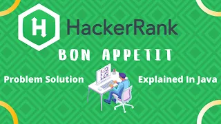 HackerRank Bon Appetit Solution Explained in java