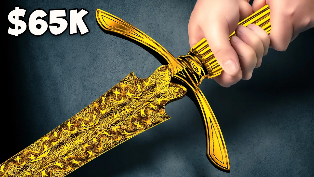 I Built A Legendary Longsword (Sold $65,000)