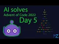 AI solves Advent of Code 2022 Day 5 in C