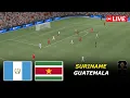 Guatemala vs Suriname / FIFA World Cup Concacaf qualifiers 2025 | Full Match All Goal | PES21 Game
