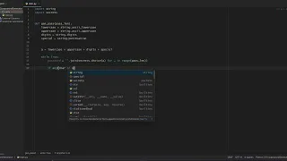 ASMR Programming - A Quick Password Generator