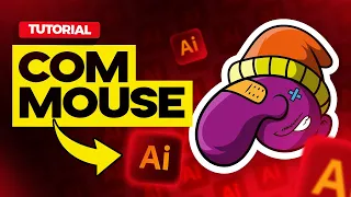 Como desenhar com MOUSE no Illustrator