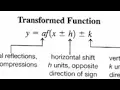 Transoformation of functions - OL