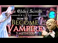 How to Become a Vampire in The Elder Scrolls Online Cure Vampirism