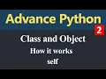 Class and Object in Python Hindi