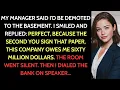 Download Lagu My Manager Said I’d Be Demoted — Then My $60M Bonus Clause Crushed Them 💼 | #OfficeRevenge