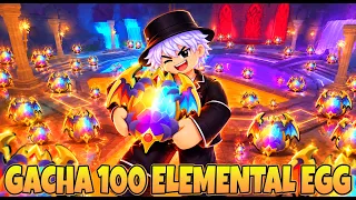 MABAR LUCK X8 SAMBIL GACHA 100 EGG ELEMENTAL SEMOGA DAPAT PET CINDERBORN TERBAGUS FISH IT