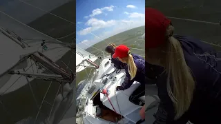 +30 knot gusts on Galveston Bay 3/11/23