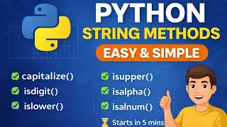 Python String Methods Explained in Easy Way With Examples