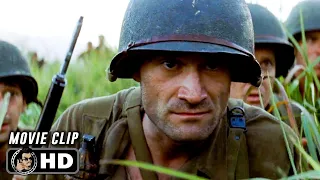 THE THIN RED LINE Clip In The Grass 1998 WWII Movie 