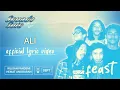 Download Lagu .Feast - Ali (Official Lyric Video)