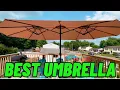 How To Setup A Large Patio Umbrella Under 10 Minutes