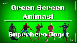 Download Green screen animasi super hero joget (2021) || gratis download MP3