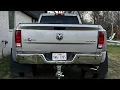 DIY mud flaps on 3500 Ram Dually