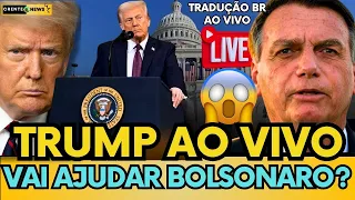 🚨AO VIVO: TRUMP MANDA RECADO PARA O MUNDO,VAI AJUDAR BOLSONARO? #trump #elonmusk #bolsonaro