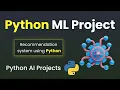 I CREATE RECOMMENDATION MACHINE LEARNING MODEL USING PYTHON LEARN PYTHON MACHINE LEARNING