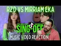 Download Lagu RZD vs Mirriam Eka - Sing Off TIKTOK songs Part V - First Time Reaction