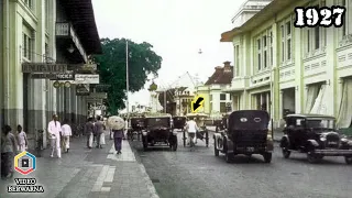 bandung tempo dulu tahun 1927 video langka berwarna