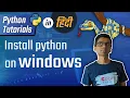 Python Hindi Tutorial 2 - Install Python