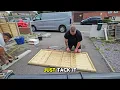 How to cut a fence panel to size