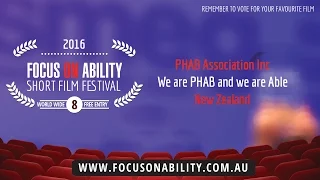 We are PHAB and we are Able film thumbnail