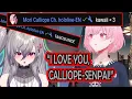 Download Lagu Cute Riona Shows Her PASSION ENGLISH After Calli Redirects to Her (and confesses her love to Calli)