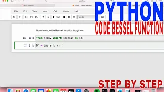 How To Code The Bessel Function In Python