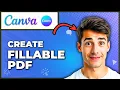 How To Make A Fillable Pdf Digital Planner In Canva Easiest Way 2026 Guide