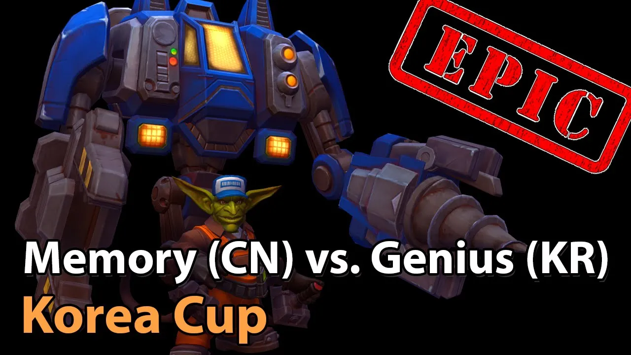 ► EPIC Memory vs Genius - Korea Cup - Heroes of the Storm Esports