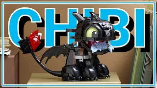 LEGO Toothless is an odd design choice