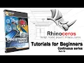 Rhino Tutorials for beginners Rhinoceros 3D Part 19 Circle tangent to 3 curves