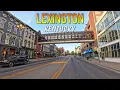 Lexington Kentucky Driving Through