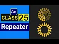 Repeater in After Effects Shape Layer Repeater - Adobe After Effects tutorial