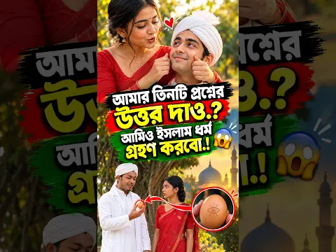 গার্লফ্রেন্ডের ৩টি কঠিন প্রশ্নের উত্তর দিল বয়ফ্রেন্ড.!😮 #foryou